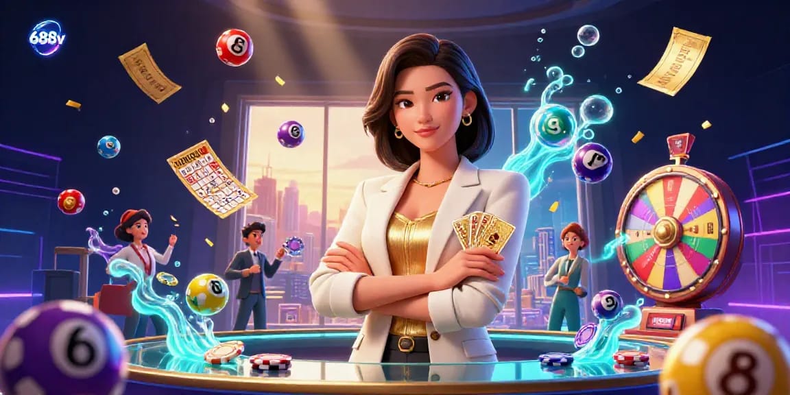 Experience thrilling games at 688v's vibrant casino scene with stunning visuals and prizes.