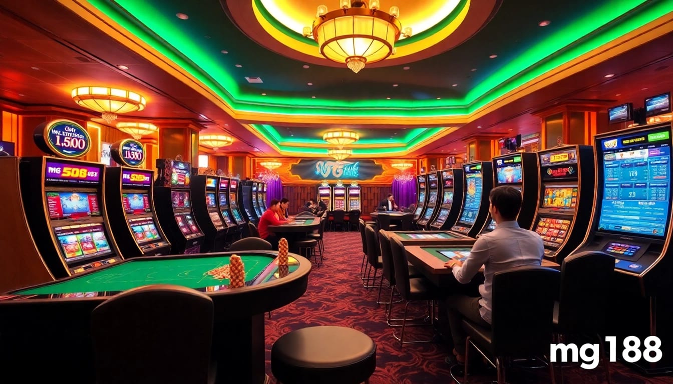 Engage with mg188's immersive online casino experience featuring luxurious tables and dynamic gameplay.