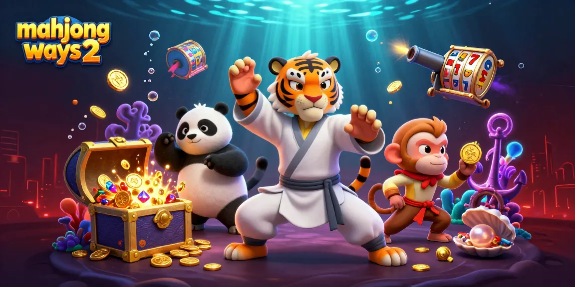 Experience big wins in Mahjong Ways 2 with vibrant, animated characters and dynamic gaming elements.
