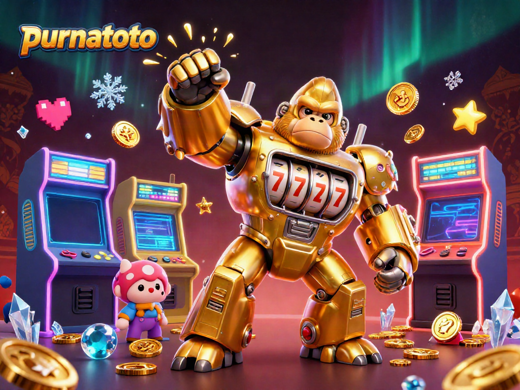 Menangkan jackpot di purnatoto dengan gorila emas yang memukau mengatur permainan slot!