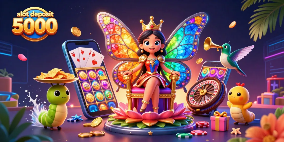 Experience thrilling gameplay with slot deposit 5000 featuring vibrant casino characters and elements.