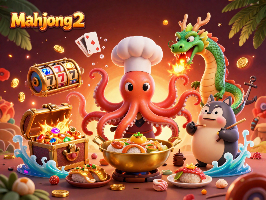 Engage in mahjong 2 while exploring a vibrant casino scene with interactive characters and rich game elements.
