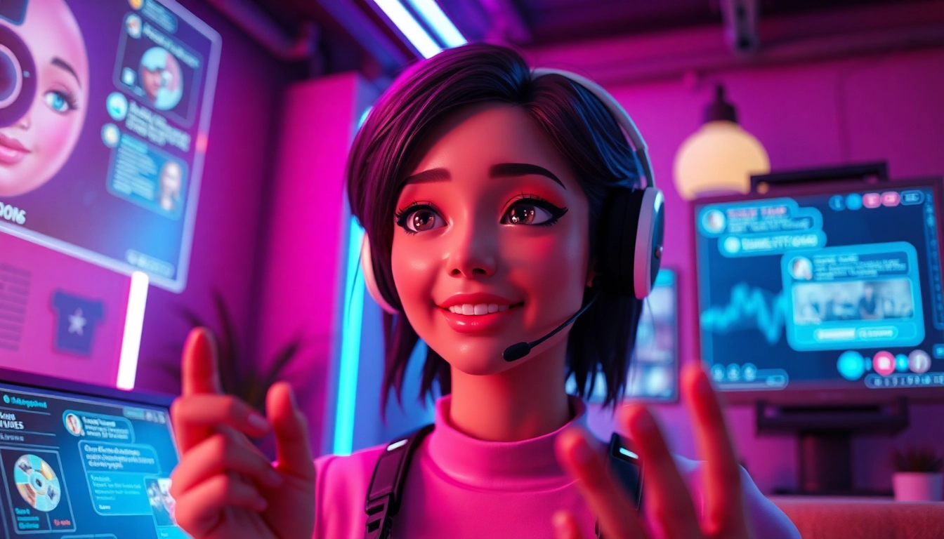 Engaging AI character in digital chat for free sex ai interactions