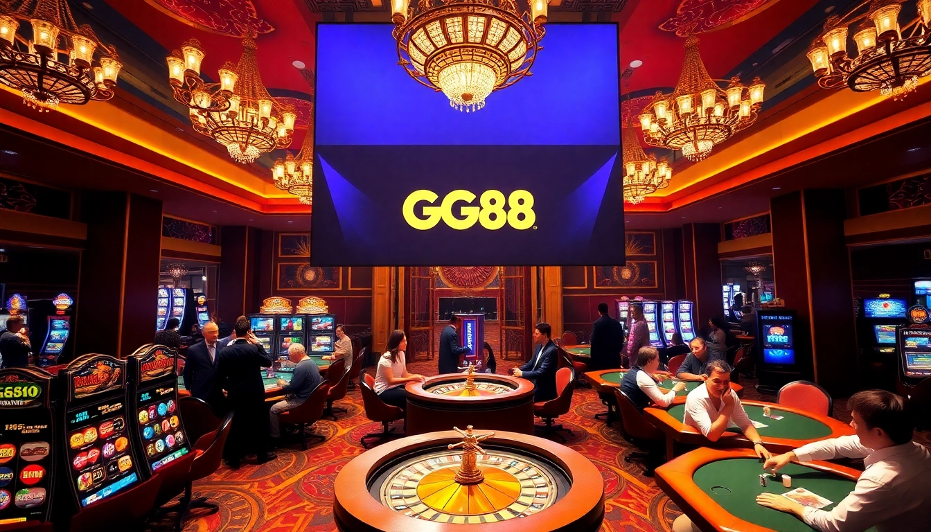 Experience excitement at GG88, where thrilling slots and vibrant casino games await players.