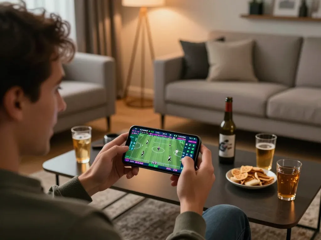 Experience thrilling tỷ lệ kèo nhà cái while placing bets on your smartphone in a cozy sports-living environment.