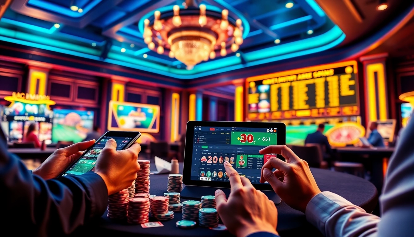 Engaging experience on XX88 HOW online gambling platform with vibrant casino elements and modern interface.