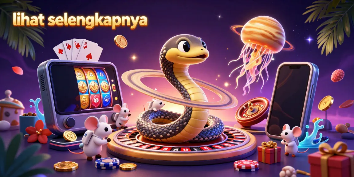 Visualisasi permainan slot di "lihat selengkapnya" dengan simbol berwarna-warni dan dealer yang menawan