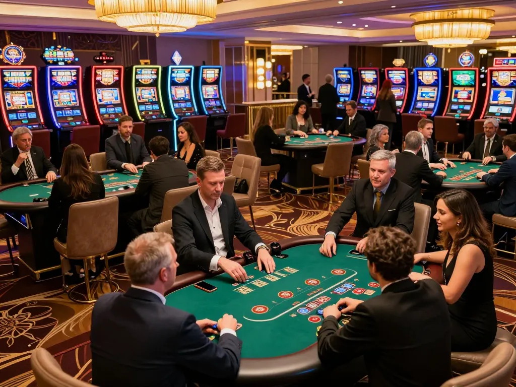 GO88 sets the stage for excitement as players engage in high-stakes action at the casino tables.