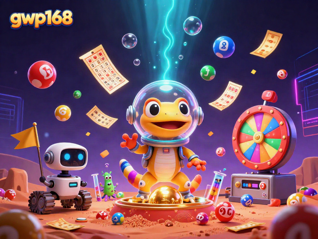 Gecko martian menangkan jackpot di kasino emas dalam permainan gwp168.