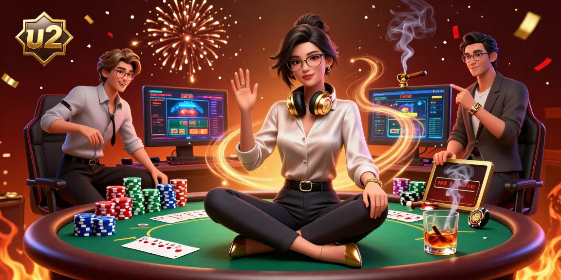 Experience exhilarating casino action with u2 in a lively gaming scene filled with energy and excitement.
