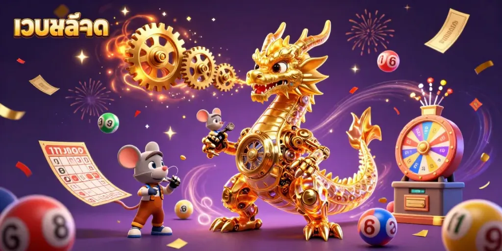 สนุกสนานกับเกมสล็อตใน เว็บสล็อต พร้อมการ์ตูนมังกรทองสุดพิเศษ.
