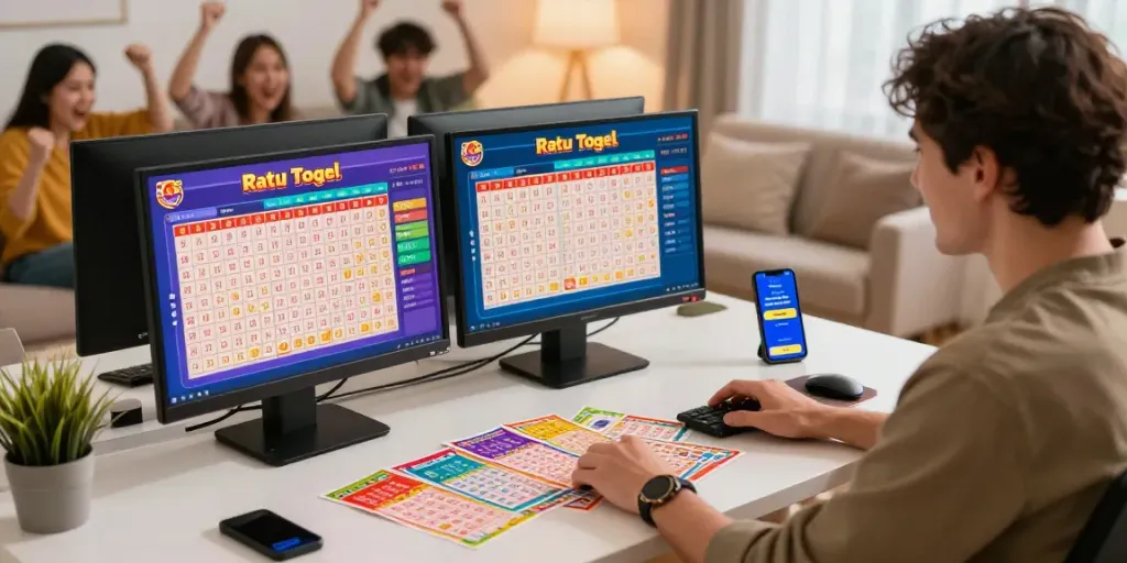 Ratutogel: Pemain menikmati pengalaman taruhan online dengan suasana hangat di ruang tamu.