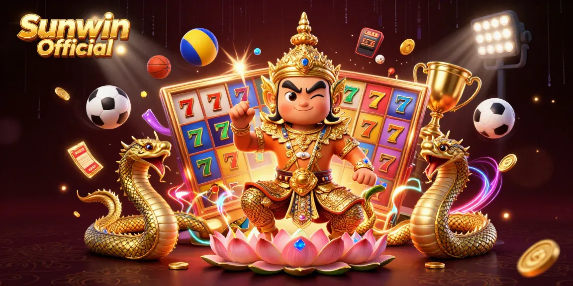 Experience thrilling gaming action at Sunwin Official with our dazzling casino guardian and vibrant slots.