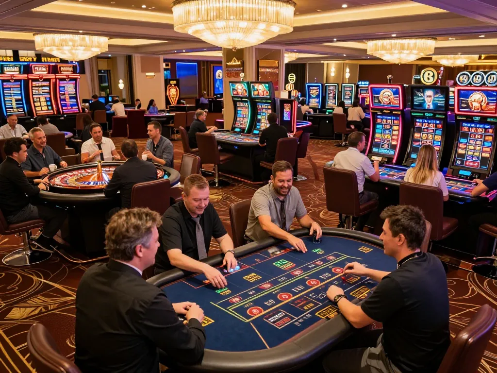 Players enjoying dynamic games at cm88 com casino with engaging atmosphere and vibrant gaming options