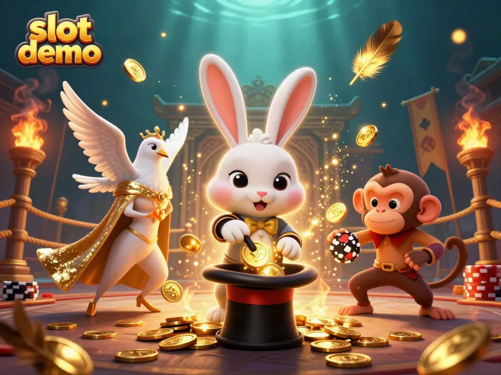Memutar slot demo dan menarik koin emas di kasino digital yang memukau.