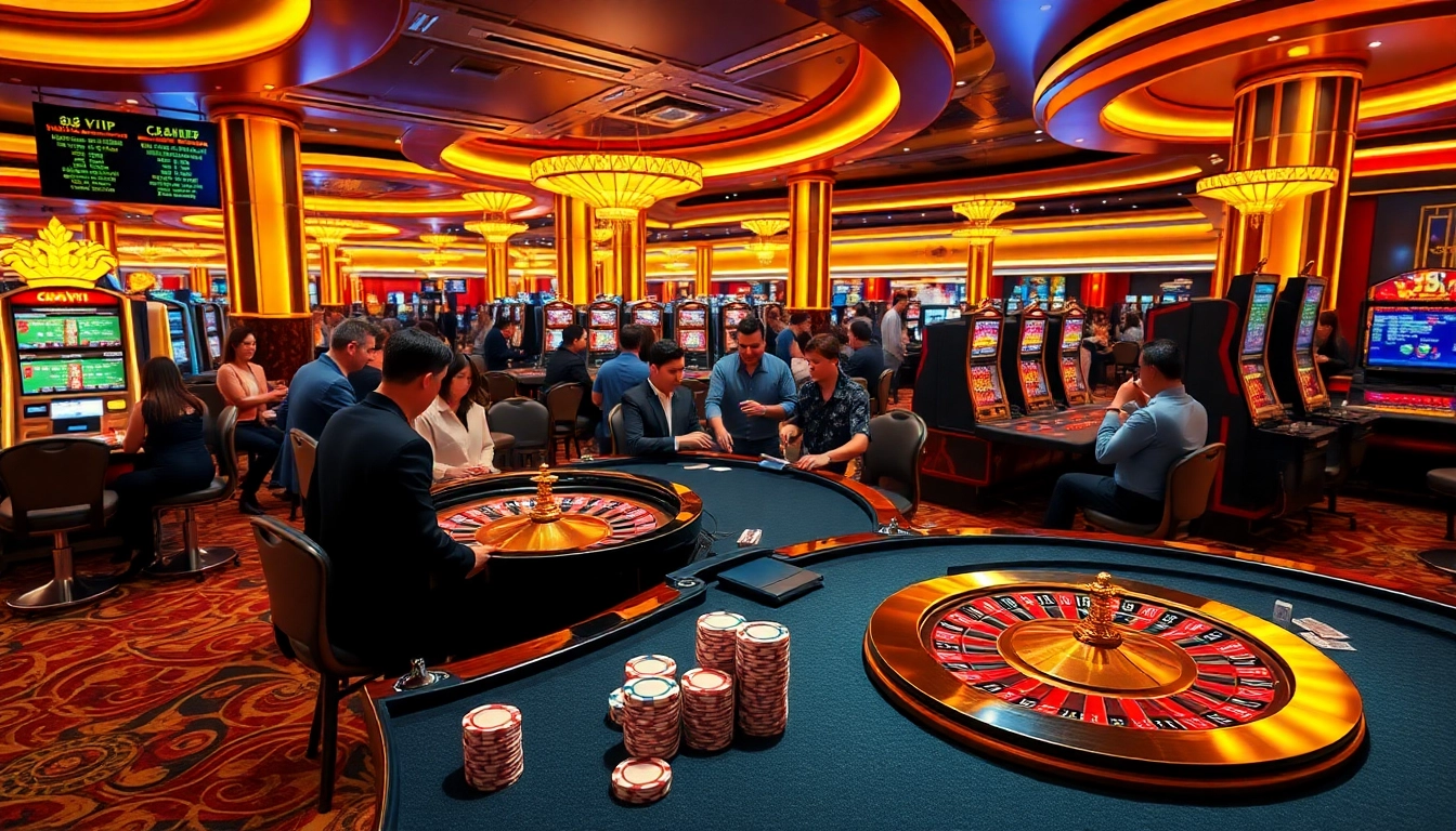 Experience exciting gameplay at 68VIP with vibrant casino tables and engaging betting options.