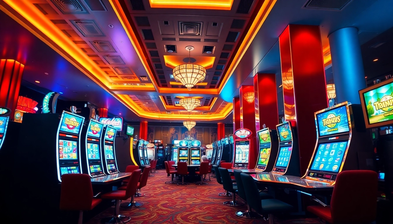 Nova88 Malaysia register at a bustling casino with vibrant gaming options.