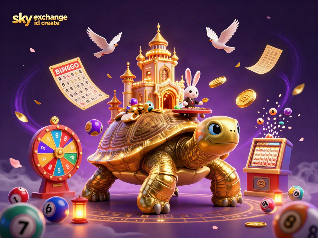 Experience the thrill of betting with Sky Exchange ID create amid vibrant casino elements and dynamic action.