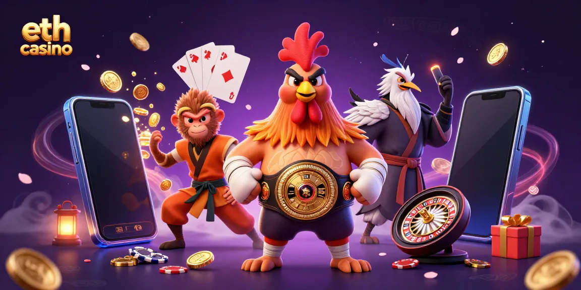Experience the excitement of eth casino with dynamic gameplay and colorful characters!