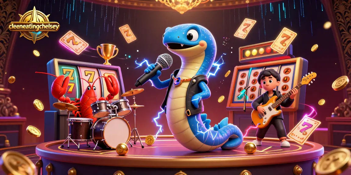 Experience thrilling wins with cleaneatingchelsey in an underwater casino featuring vibrant games and electric performances.