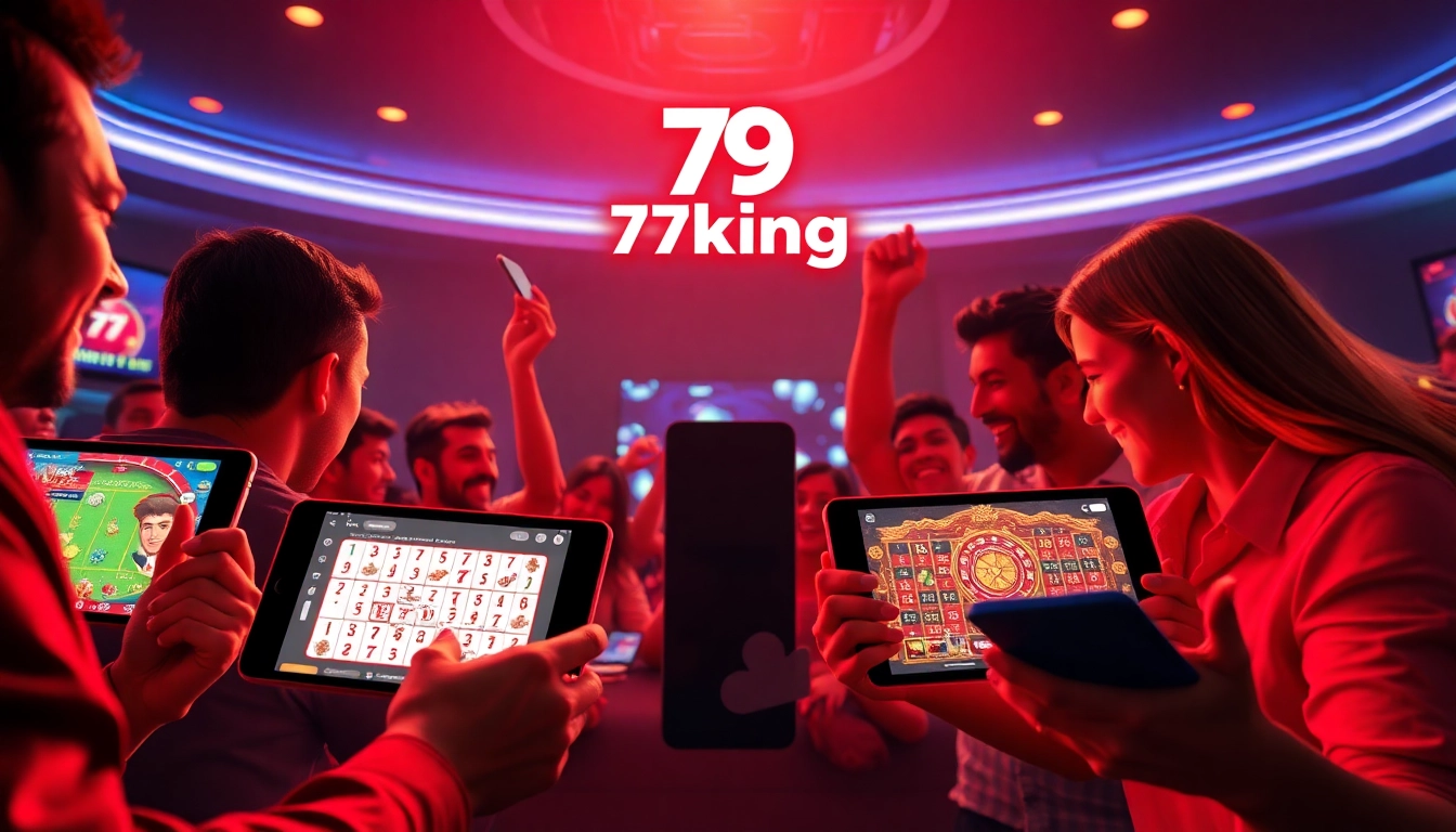 Experiencia de juego en línea inmersiva de 79king que muestra apuestas deportivas y casino en vivo.