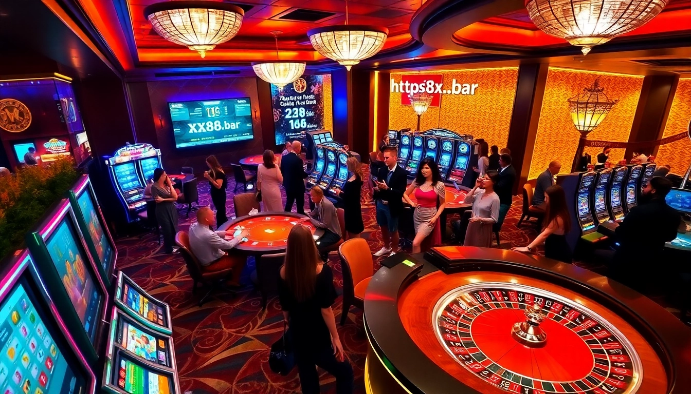 Experience the thrill of winning at https://xx88.bar/ with vibrant casino gaming floors.