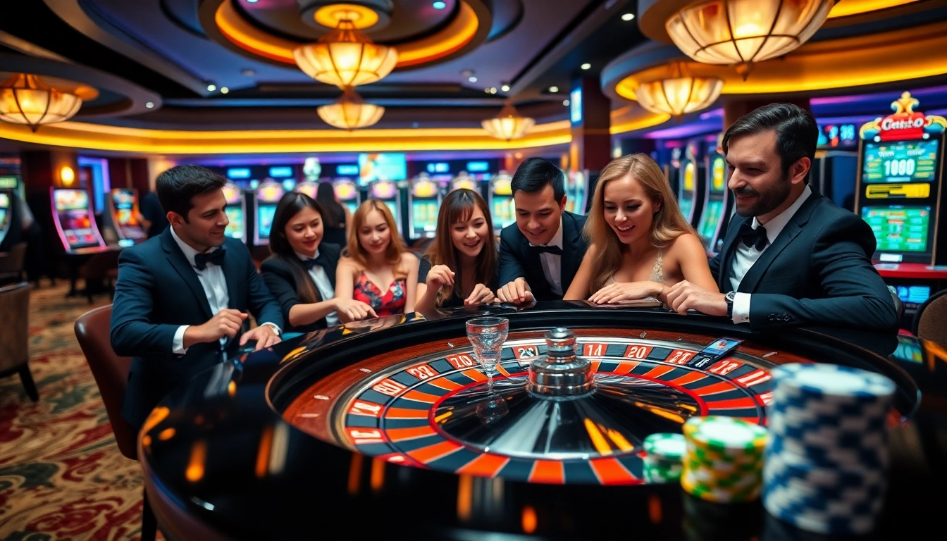 Spin the wheel and win big at https://789win.associates/ featuring a vibrant casino atmosphere with roulette.