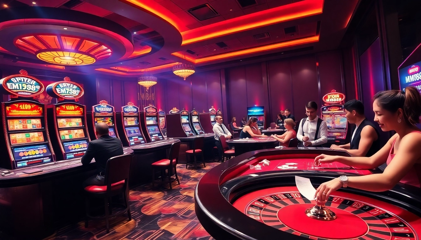 Experience MM88's thrilling casino action with vibrant tables, live dealers, and exciting games.