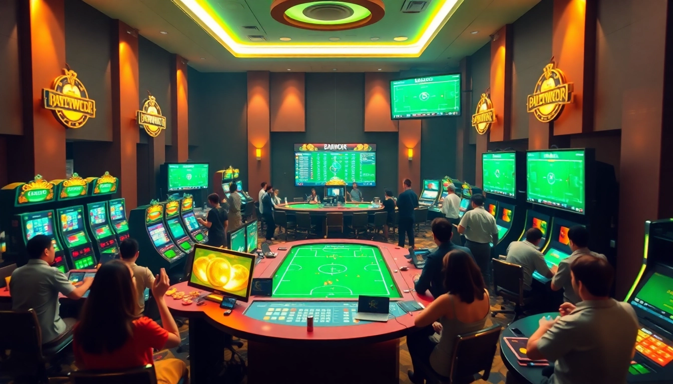 Experience the excitement of bolagacor with virtual gaming and betting.
