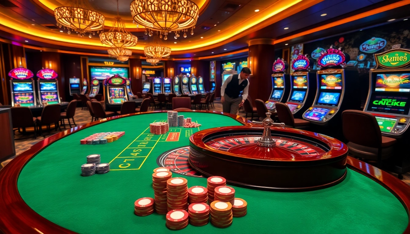 Play your favorite casino games at https://soibet.black/ with excitement and luxury in a vibrant gaming environment.