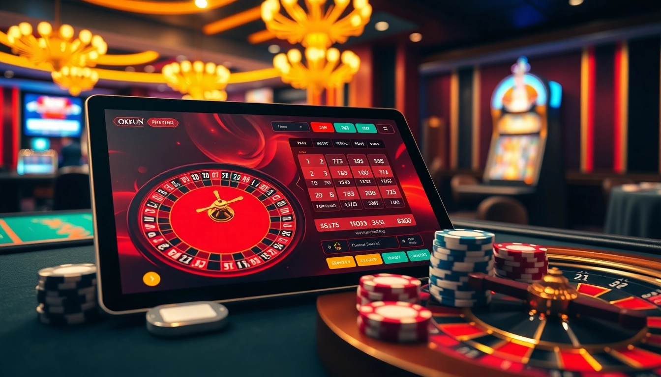Effortlessly log in to đăng nhập okfun platform while enjoying vibrant casino games.