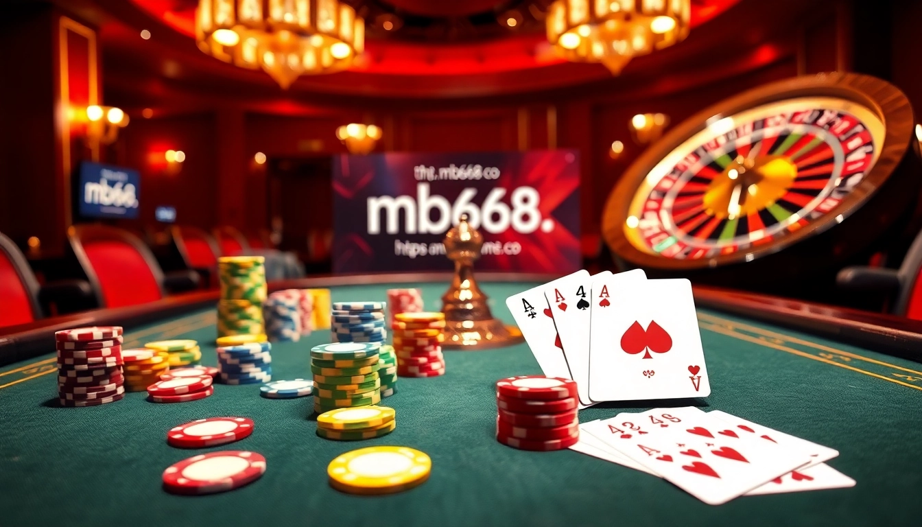 Experience high-stakes excitement with gambling visuals at https://mb668.co/ featuring a vibrant poker scene and luxury ambiance.