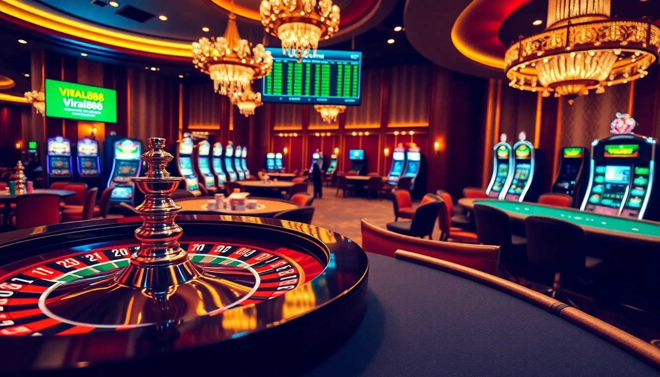 Experience winning strategies at viral88 with immersive casino tables and vibrant slots.
