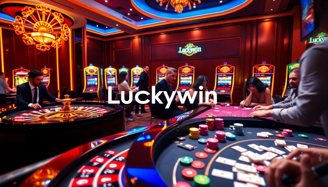 Enjoy high-stakes action at Luckywin with engaging roulette and poker games.