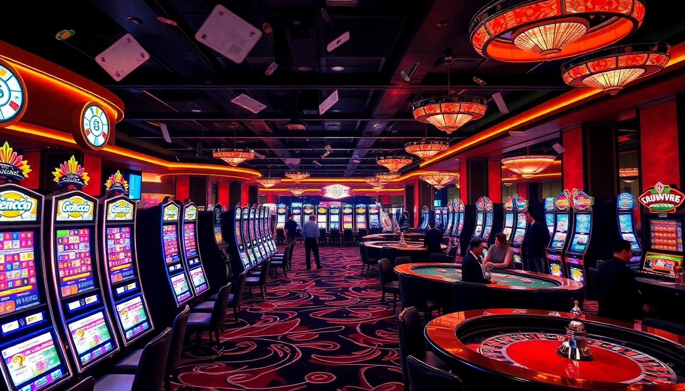 Engaging casino scene at https://688v.games/ with players celebrating gaming successes.