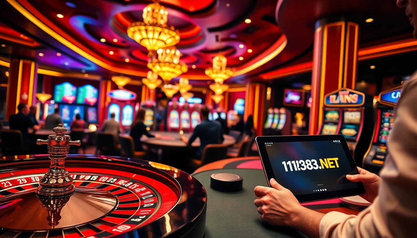 Experience thrilling gaming at https://mk8th.net/ with vibrant casino visuals showcasing poker, bets, and roulette excitement.
