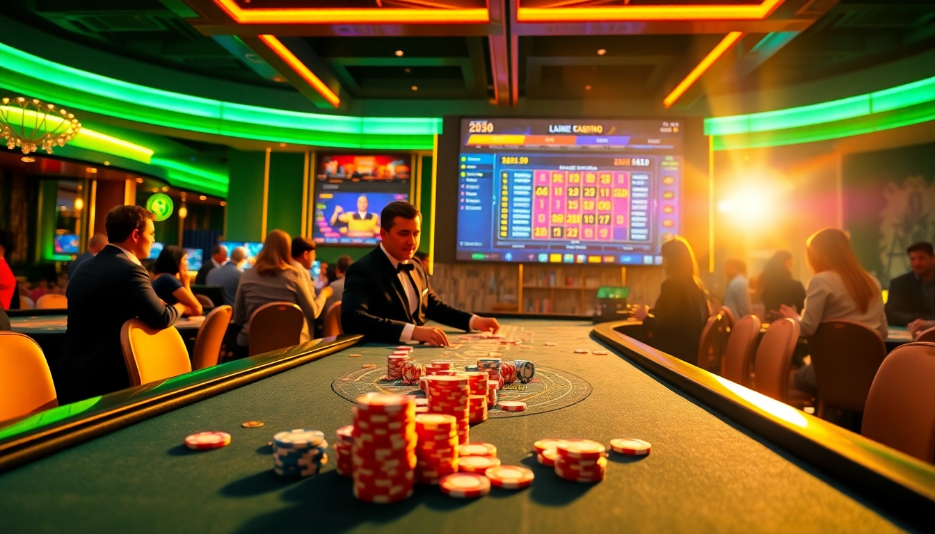 에볼루션 카지노에서 실시간 딜러와 함께 게임을 즐기는 역동적인 장면